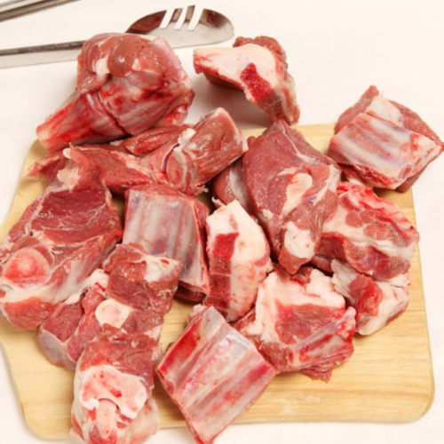 Fresh Organic Mutton With Bone Curry Cut Online in Hyderabad